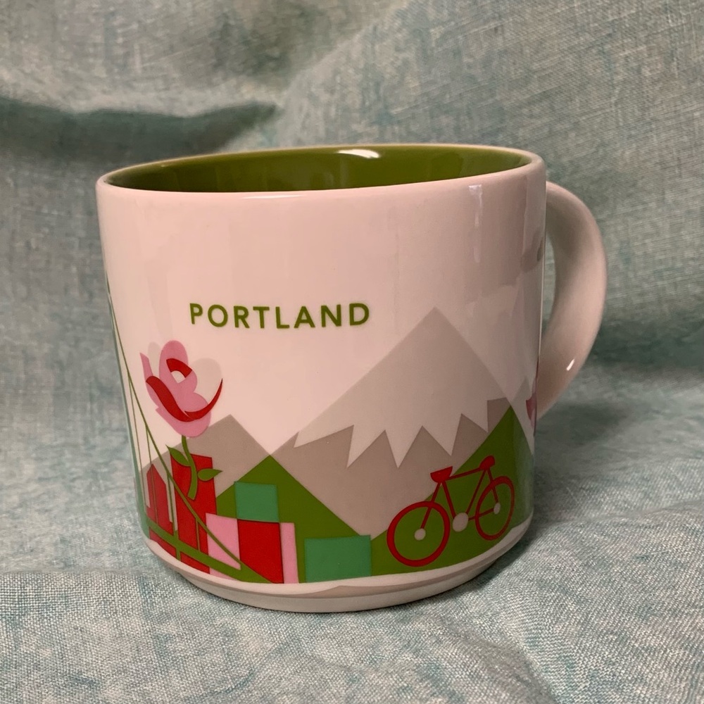 Starbucks ‘’You Are Here’’ Portland. 2013. 14 oz. Coffee mug.